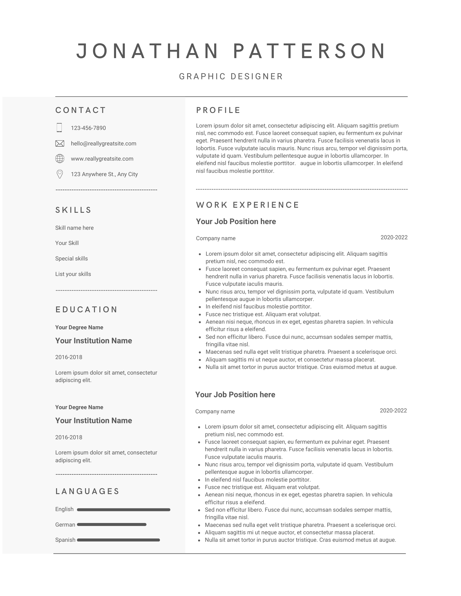 Joanna Resume